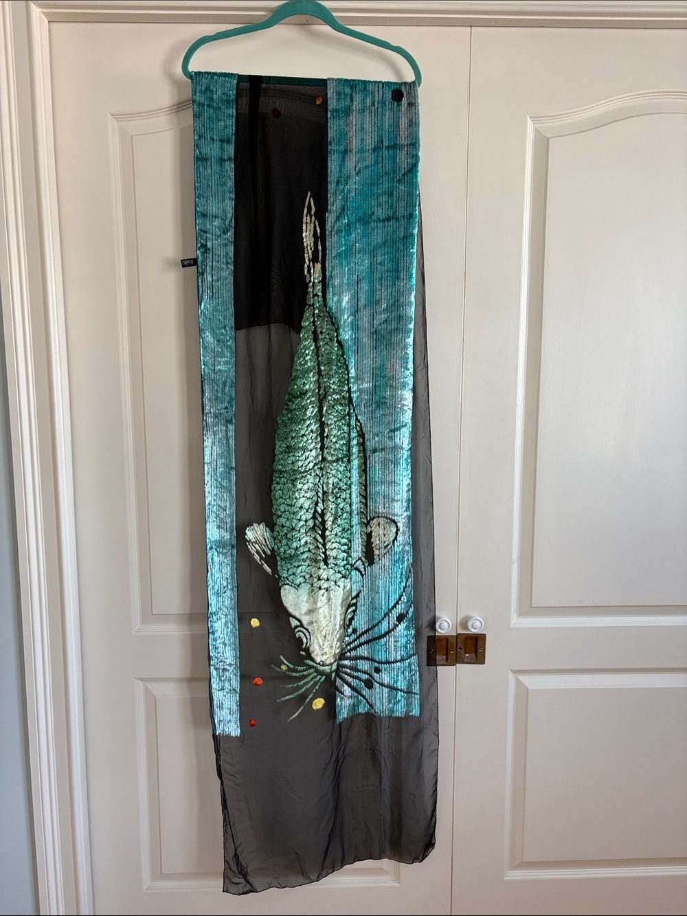 BROCHUER SOIERIES SILK SCARF / WRAP ***RARE FIND